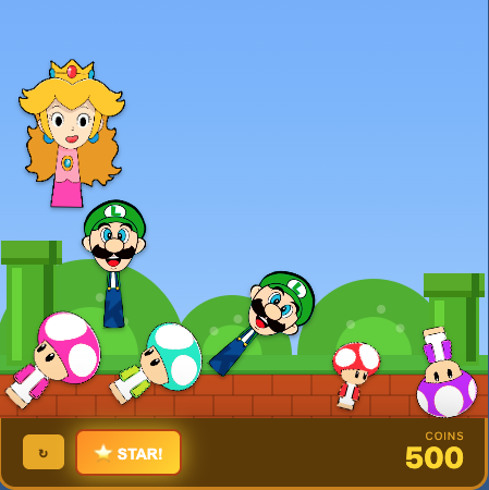 Mario mini game