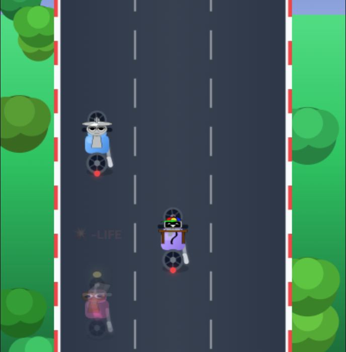 Racer sprunki mini game